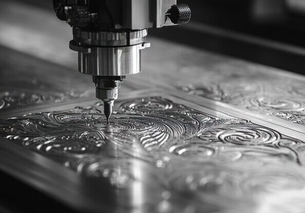 machine-engraving-metal-plate